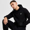 Fred Perry Badge Overhead Hoodie Black